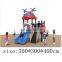 small outdoor plastic kids sliding toys playground kids plastic slide combination