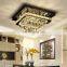 Hot Sale High Quality Crystal Led Ceiling Light  For hotel home bedroom living room