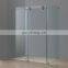 Shower enclosure frameless tempered glass panel shower cubical