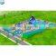 Hot-sale land aqua carnival games/inflatable ground water park