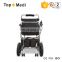 portable folding lightweight wheelchair electric power wheel chair with 24V 12AH lithium battery