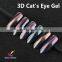 QS  5D Magic  Cat Eye With Two Magnets UV/LED Gel