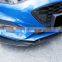 Other Exterior Accessories for Ford Focus ST Line Abs Material Carbon Fiber Front Bumper Lip Splitter Spoiler Rear Diffuser 2019
