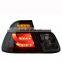 JDM BLACK Color Led Tail Lamp for E46 320 328 325 1998-2001 year 4doors