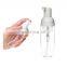 1 Clear Plastic Foamer Bottle Pump Travel Size White Mini Liquid Soap Dispenser Mini Soap Dispenser Pump Automatic Foam 1 7