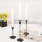 Top1 Table Nordic Modern Stick Wedding Decorative Candlesticks Stand Metal Black Luxury Candle Holder For Home Decor