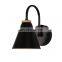 Modern Black Metal Wall Lamp Indoor LED E27 Decoration Wall Lamp For Home