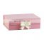 Custom luxury navy blue foldable cardboard magnetic giftbox packaging bridesmaid gift box