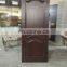 Simple design wood door 2 wood panel mahogany solid wood door