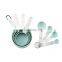 Kitchen Set Custom Fancy Wholesale Tea Cups Plastic Measuring Spoons Stainless Steel
