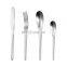 silver fancy wholesale spoon outdoor restaurant eco friendly portable luxury gold cutlery set
