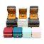 High quality luxury design  custom travel jewelry box PU gift box ring box
