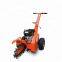 15hp gas engine mini chain trencher, mini digger with CE/EPA