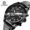 Ochstin GQ043B Sports Mens Quartz Watch Chrono Waterproof Luxury Leather Wrist Watches for Men