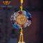 Chinese Fengshui LiuLi Crystal Craft Calabash Gourd Bring Blessing Car Hanging Ornament