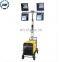 Sales Sample diesel and gasolineportable generator mobile mast light tower, LED tower light 150Wx4,metal halogen lamp 1000Wx4