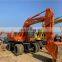 Doosan Wheel Excavator for Road Construction Work Excavator Dh150-7 Dh150 Dh150w-7