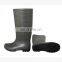 High Knee Rain Boots Factory PVC Gumboots Waterproof Boots Food Factory Seafood Factory boots safety shoes