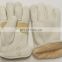 No Lining Short Wing Thumb Grain Cow Leather Welder Gloves