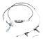 Stainless Braided Kick Down Cable Transmission Kickdown Cable for Ford C4