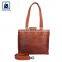 Modern Design Luxury Pattern Stylish Look Wholesale Cotton Sheeting Lining Women Genuine Leather Satchel Bag Manufacturer
