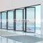 NFRC American Standard double glass aluminum foldable bi folding door