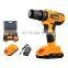 Quality portable electric cordless Impact Drill Wrench 48v Power 18v Cordless Tools chargeable hand drill wireless machine