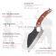 Hot selling black hammer meat knife slicing knife with rose wood handle