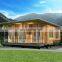 56sqm Galvanised Steel Structure Prefabricated House Residential Houses with Veranda in Netherlands