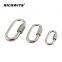 Stainless Steel 316 Carabiner Quick Link Hook Carabiner Hook Keychain M3.5/4/5/6/7/8/9/10/11/12/14