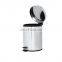 30L large and durable stainless steel foot pedal bin for lobby trash can