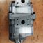 WX tandem high pressure hydraulic gear pump 23A-60-11100 for komatsu grader GD511A-1/GD521A-1