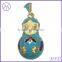 metal Russian matryoska doll pendant charm necklace