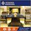 Hotel furniture luxury marble top wood wall console table