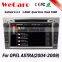 WECARO 2 Din Stereo Gps Pure Android 4.4.4 Car Mirror Link for Opel Astra j Car Navigation 2004 - 2009