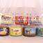scented candle in jar