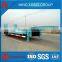 heavy duty 3 axles low bed truck trailer for machine transportation