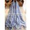 Leisure Paisley Pattern Lace Brim Women's Multifunctional Pashmina Shawl