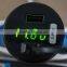 2015 Hot Selling Portable Dual USB Car Charger, multi port usb chargers
