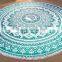 bohemian yoga mat hippie round beach towel cotton sofa throw