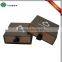 High end brown drawer cardboard jewelry packaging box