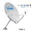 75cm KU band satellite dish offset tv antenna