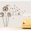 Fashion DIY Creative Dandelion Wall Art Decal Sticker Removable Mural PVC Home Decor