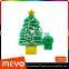 Warehouse Custom made Christmas Tree Shpe USB Flash Drive Christmas Gift Item