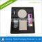 10 years manufacture PS/PVC brown luxury Flocking blister tray for cosmetics,/oundation cream/lipstick