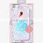 JOYROOM Olly Series Soft Clear TPU Flower Case for iphone 6s/6 Shine Diamond transparent back cover for iphone 6s/6