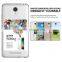 Keno All New Dust Free Cap Crystal Clear Shock Absorption TPU Bumper Drop Protective Hard Back Case for Xiaomi Redmi Note 2