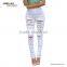 Allibaba High Quality ladies jeans top design