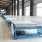 Horizontal continuous foam making machine for mattress