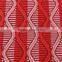 Fashion top quality lace design print fabric with nylon spandex polyester